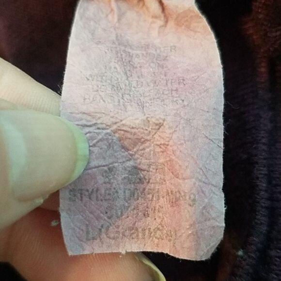 Dress Scooped Neck  Blue Sketch Cold Shoulder Purple Women's Size WOMAN'S LARGE - Picture 11 of 11